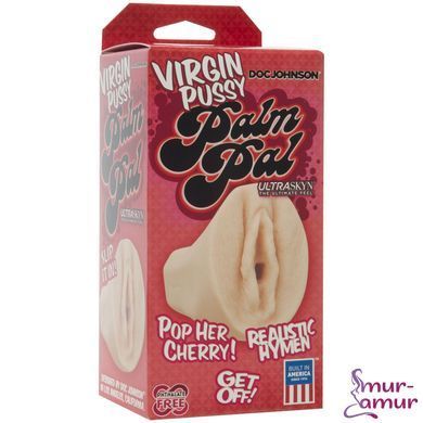 Мастурбатор-вагіна незайманої Doc Johnson Virgin Pussy Palm Pal - ULTRASKYN фото і опис