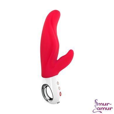 Вибратор-кролик для точки А Fun Factory LADY BI india red, 2 мотора, 12 режимов фото и описание