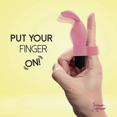 Вібратор на палець FeelzToys Magic Finger Vibrator Pink фото і опис