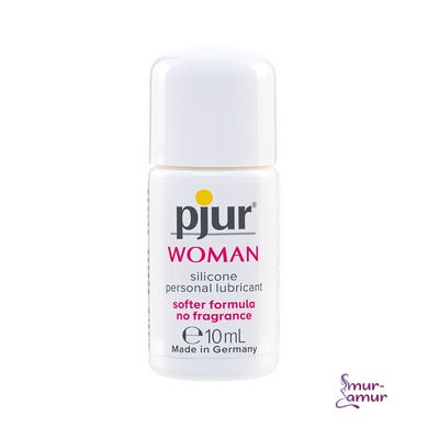 Змазка на силіконовій основі pjur Woman 10 мл, без ароматизаторів та консервантів спеціально для неї фото і опис