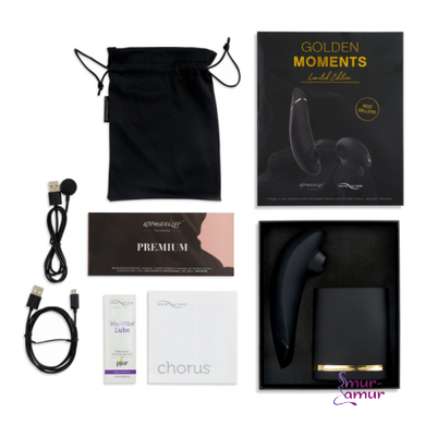 Набір Golden Moments Collection Womanizer Premium + We-Vibe Chorus фото і опис