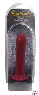 Насадка для страпона Sportsheets Silicone Dildo Flare, диаметр 3,3см фото и описание