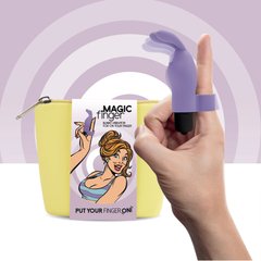 Вібратор на палець FeelzToys Magic Finger Vibrator Purple, Бузковий фото і опис