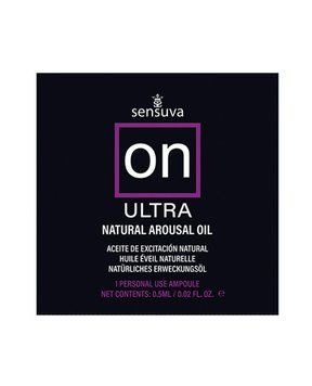 Пробник збудливого масла Sensuva - ON Arousal Oil for Her Ultra (0,5 мл) фото і опис