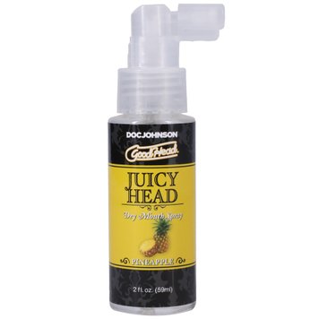 Увлажняющий оральный спрей Doc Johnson GoodHead – Juicy Head Dry Mouth Spray – Pineapple 59мл фото и описание