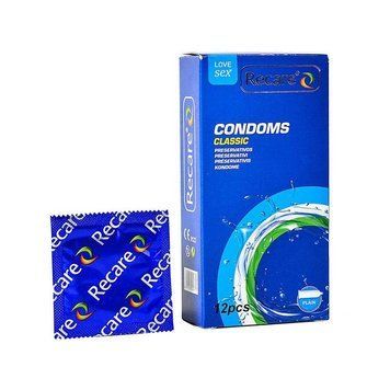 Презервативы Recare Classic Condoms 12 шт, классические