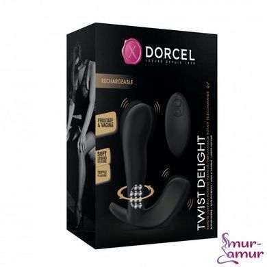 Универсальный вибратор с жемчужным массажем Dorcel TWIST DELIGHT фото и описание