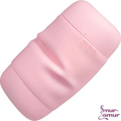 Мастурбатор TENGA PUFFY Strawberry Pink , ультрамягкий материал, многоразовый, сквозной фото и описание