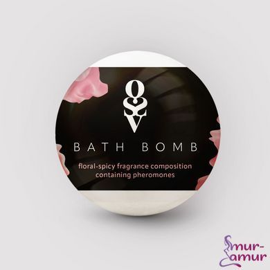 Бомбочка для ванни з феромонами Obsessive Bath bomb Floral - Spicy (100 г)