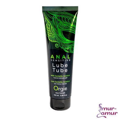 Анальна змазка Orgie Lube Tube Anal Sensitive, 100 мл, водна основа, імітація силікону фото і опис
