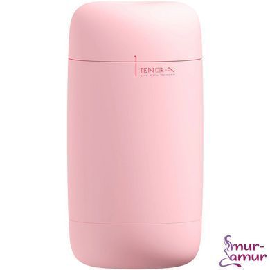 Мастурбатор TENGA PUFFY Strawberry Pink , ультрамягкий материал, многоразовый, сквозной фото и описание