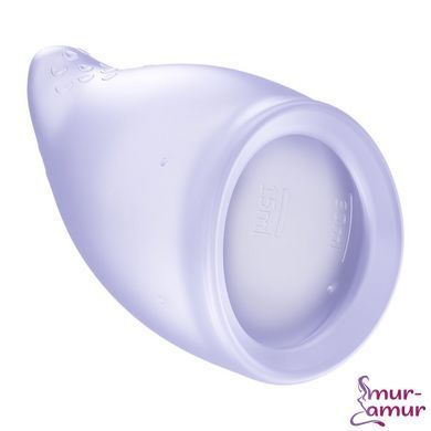 Менструальная чаша Fun Factory FUN CUP SIZE B Purple, многоразовая, диаметр 4,3 см, объем 30 мл