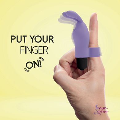 Вібратор на палець FeelzToys Magic Finger Vibrator Purple фото і опис