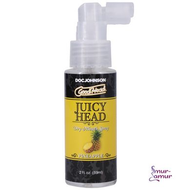 Зволожувальний спрей оральний Doc Johnson GoodHead – Juicy Head – Dry Mouth Spray – Pineapple 2 fl. фото і опис