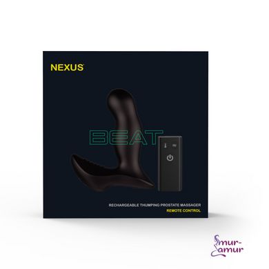 Массажер простаты Nexus Beat с пульсирующей жемчужиной и вибрацией фото и описание