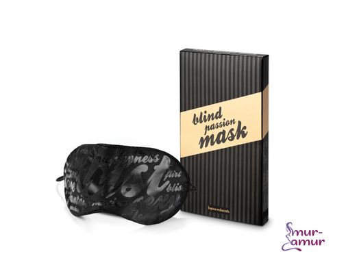 Маска нежная на глаза Bijoux Indiscrets - Blind Passion Mask в подарочной упаковке фото и описание