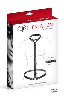 Портупея на тіло Fetish Tentation Sexy Adjustable Harness фото і опис