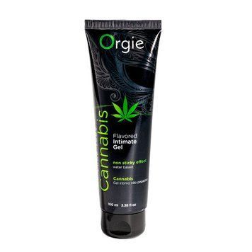 Лубрикант на водной основе Orgie Lube Tube Cannabis, 100 мл, съедобный, с маслом семян конопли фото и описание