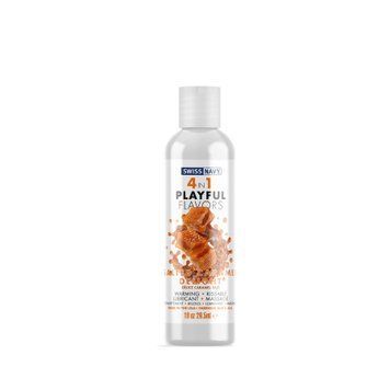 Лубрикант на водной основе Swiss Navy 4 In 1 Salted Caramel Delight 29,5 мл фото и описание