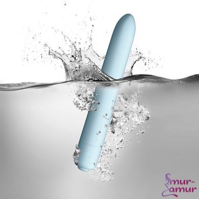 Мини-вибратор SugarBoo Sugar Blue, 10 уровней интенсивности