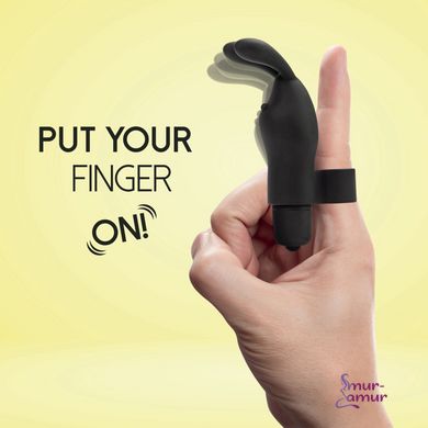 Вибратор на палец FeelzToys Magic Finger Vibrator Black фото и описание