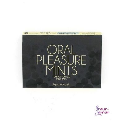 М'ятні цукерки для орального сексу Bijoux Indiscrets Oral Pleasure Mints – Peppermint фото і опис