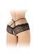 Трусики с открытым доступом Fashion Secret Celia Black, лямки на талии фото