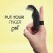 Вібратор на палець FeelzToys Magic Finger Vibrator Black фото