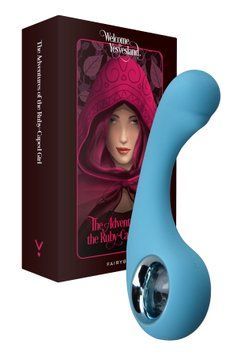 Вібратор для точки G FairyGasm BraveryAward blue фото і опис