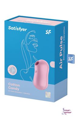 Вакуумный стимулятор с вибрцией Satisfyer Cotton Candy Lilac фото и описание
