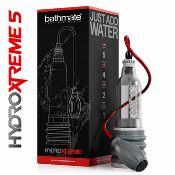 Гідропомпа Bathmate HydroXtreme 5, для члена довжиною від 7,5 до 12,5 см, діаметр до 4,5 см
