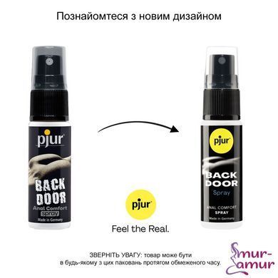 Расслабляющий анальный спрей pjur BACK DOOR spray 20 мл, с пантенолом и алоэ, концентрированный фото и описание