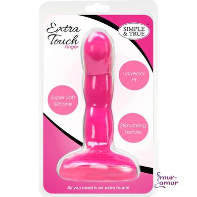 Насадка на палець Simple&True Extra Touch Finger Dong Pink фото і опис
