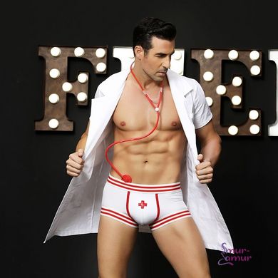 Чоловічий еротичний костюм доктора “Дбайливий Генрі” S/M фото і опис