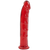 Фалоімітатор Doc Johnson Jelly Jewels Dong & Suction Cup Red, діаметр 3,6 см, антибактеріальний ПВХ фото і опис