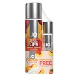 Комплект лубрикантов System JO GWP - Peaches & Cream - Peachy Lips 120 мл & H2O Vanilla 30 мл купить