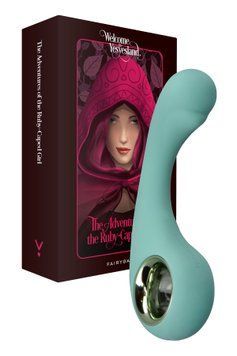 Вібратор для точки G FairyGasm BraveryAward green фото і опис