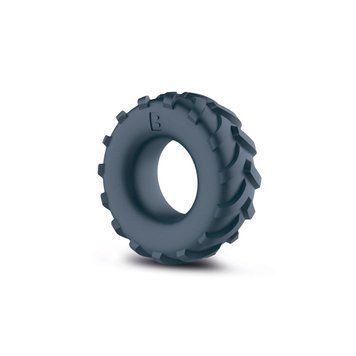 Эрекционное кольцо-шина Boners Tire Cock Ring &ndash; Grey, внутренний диаметр 2,5 см фото и описание