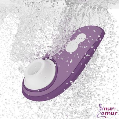 Вакуумний кліторальний стимулятор Womanizer Liberty 2 Purple, 8 режимів, магнітна кришечка фото і опис