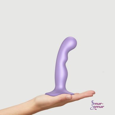 Насадка для страпона Strap-On-Me Dildo Plug P&G Lilas Metallic S фото і опис