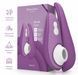 Вакуумний кліторальний стимулятор Womanizer Liberty 2 Purple, 8 режимів, магнітна кришечка фото