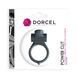 Ерекційне кільце Dorcel Power Clit Black V2 з вібрацією та язичком з щіточкою фото