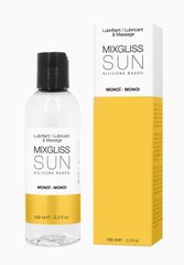 Лубрикант на силіконовій основі MixGliss SUN MONOI (100 мл) з ароматом масла Моноі фото і опис