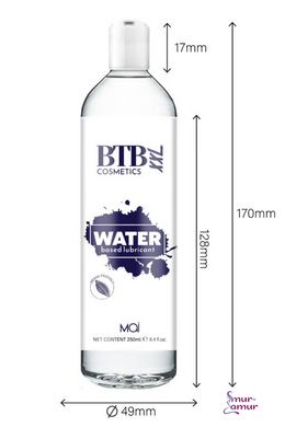 Змазка на водній основі BTB (250 мл) фото і опис