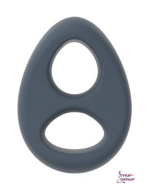 Эрекционное кольцо Dorcel Liquid-Soft Teardrop для члена и мошонки, soft-touch силикон фото и описание