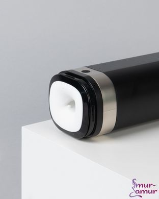 Інтерактивний мастурбатор Kiiroo Onyx 2, 10 стискальних кільця, не треба рухати, теледільдоніка
