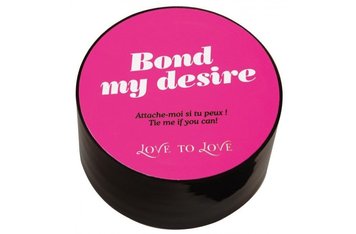 Скотч для бондажа Love To Love BOND MY DESIRE (15м) Черный, не липнет к коже и волоскам фото и описание