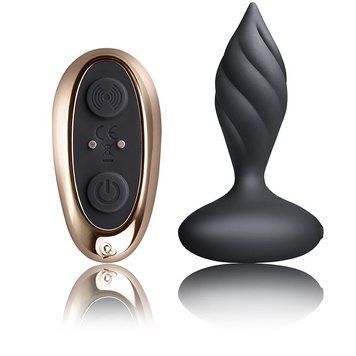 Анальная вибропробка Rocks Off Petite Sensations &ndash; Desire Black фото и описание