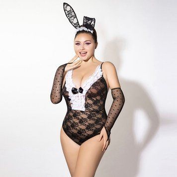Еротичний костюм зайчика JSY P61101 Plus Size фото і опис