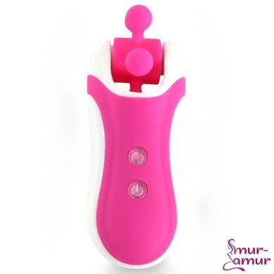 Стимулятор з імітацією оральних пестощів FeelzToys - Clitella Oral Clitoral Stimulator Pink